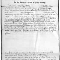 William F. Code's Surrogate Court Document
