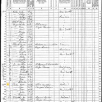 William Oates; 1870 Census